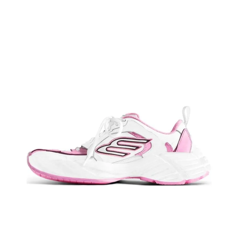 Balenciaga Monday 520 Limited Collection Low Top Casual Shoes Women's Pink