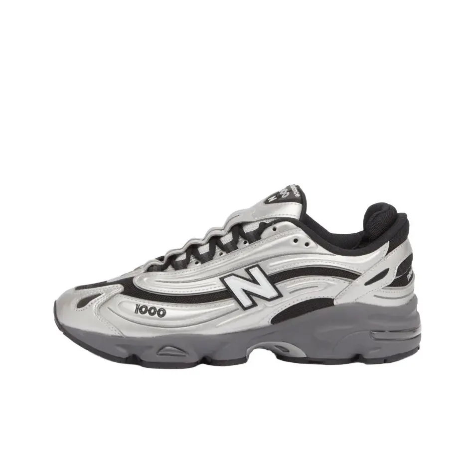 New Balance 1000 Black Silver Metallic