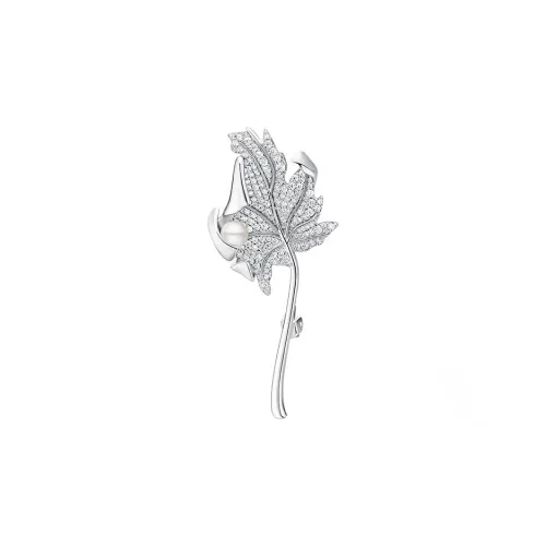 Hefang×Xiaoxue Snowflake Series Броши Женские