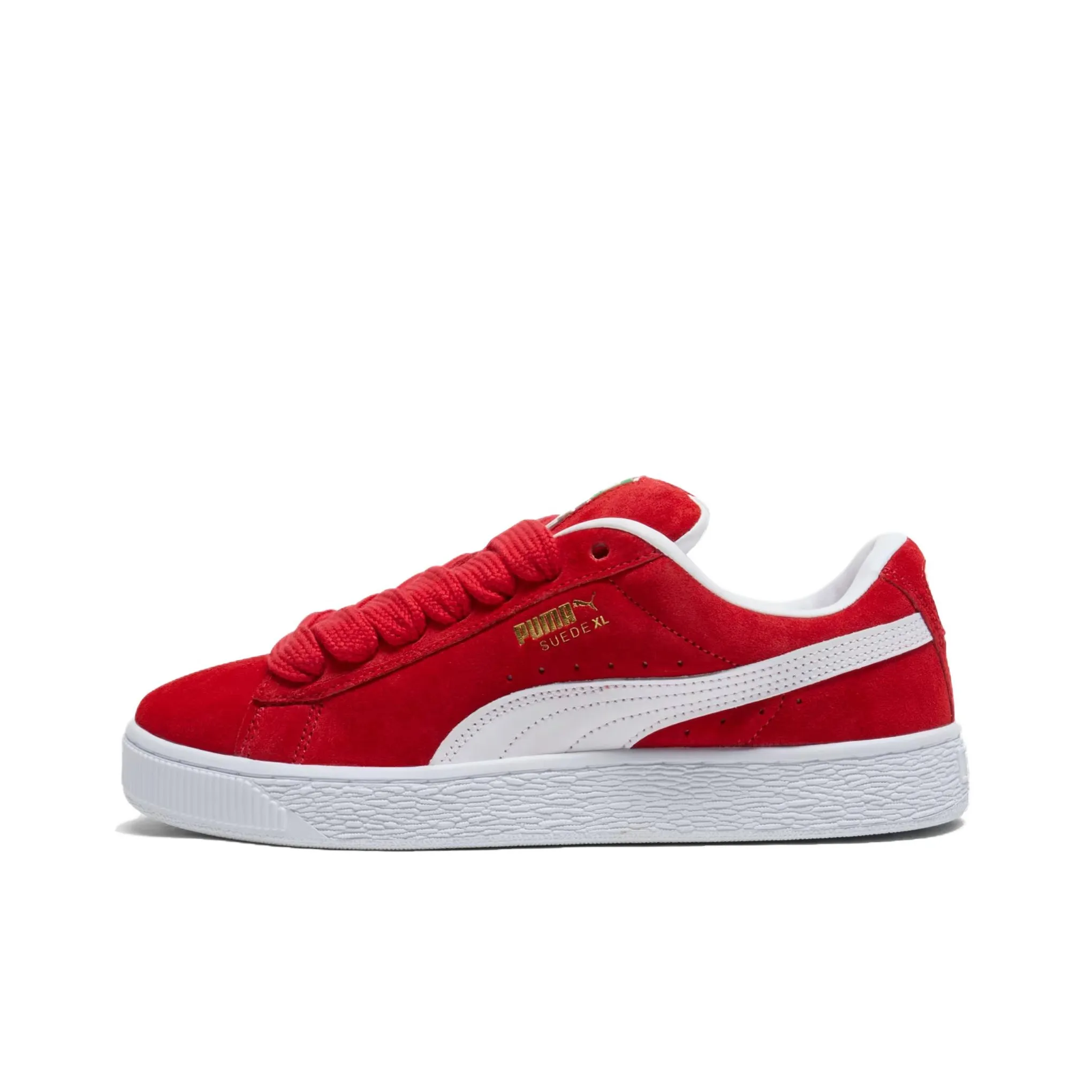 PUMA Suede XL Устойчивый к истиранию Низкий Топ Повседневная обувь Женская Красная