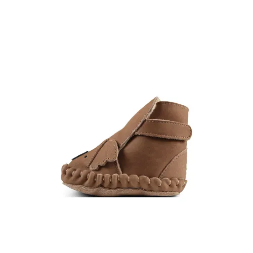 Donsje Amsterdam Pre Обувь для ходьбы / Sock Обувь Высокие Топы Коричневые Детские