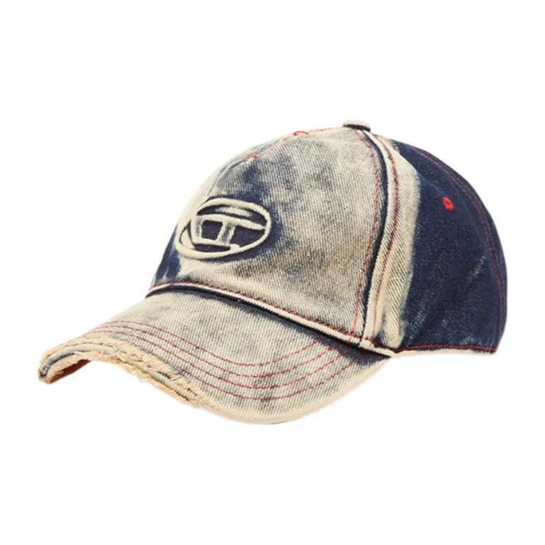 DIESEL Деним Кепки Женские Blue