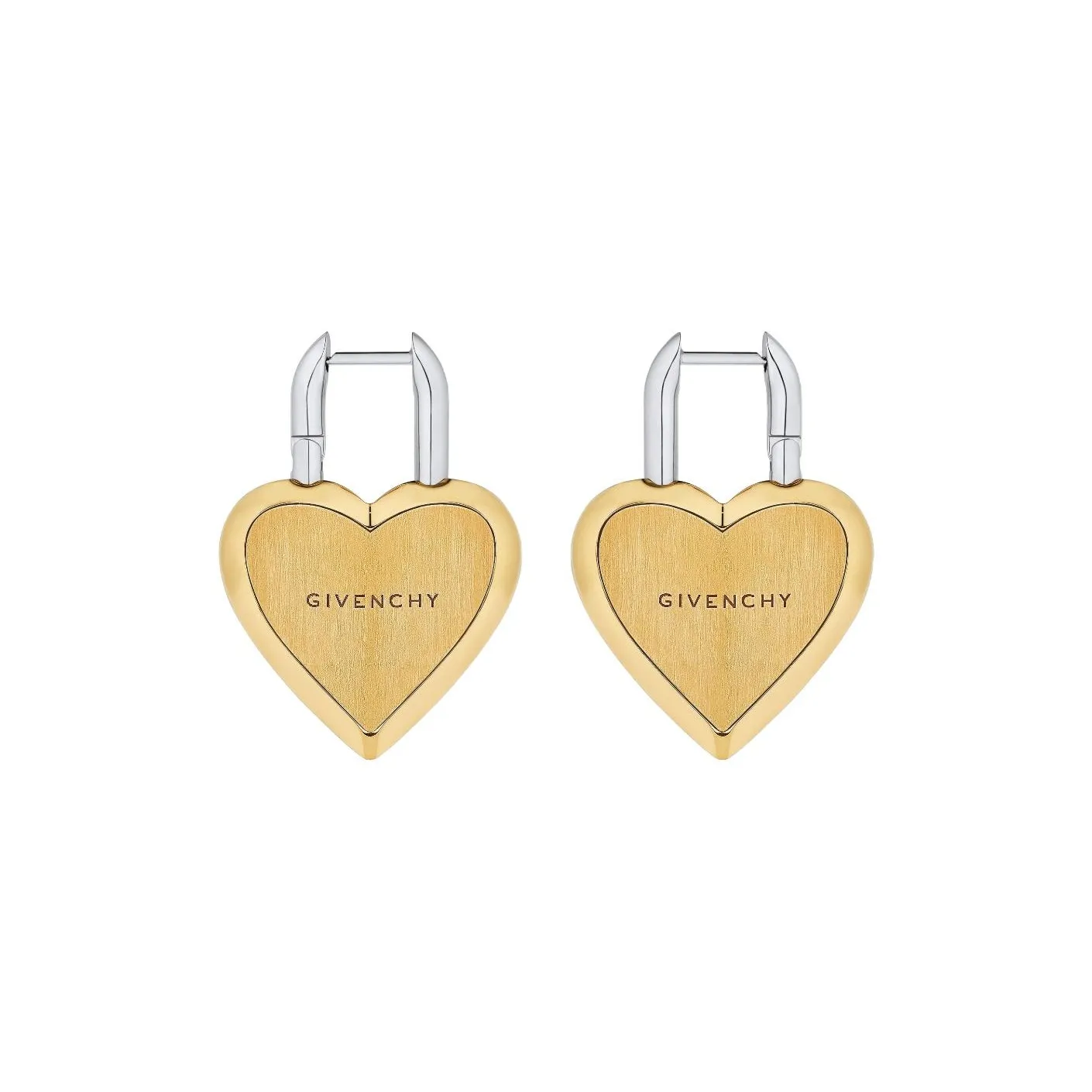 Givenchy Heart Lock Earrings