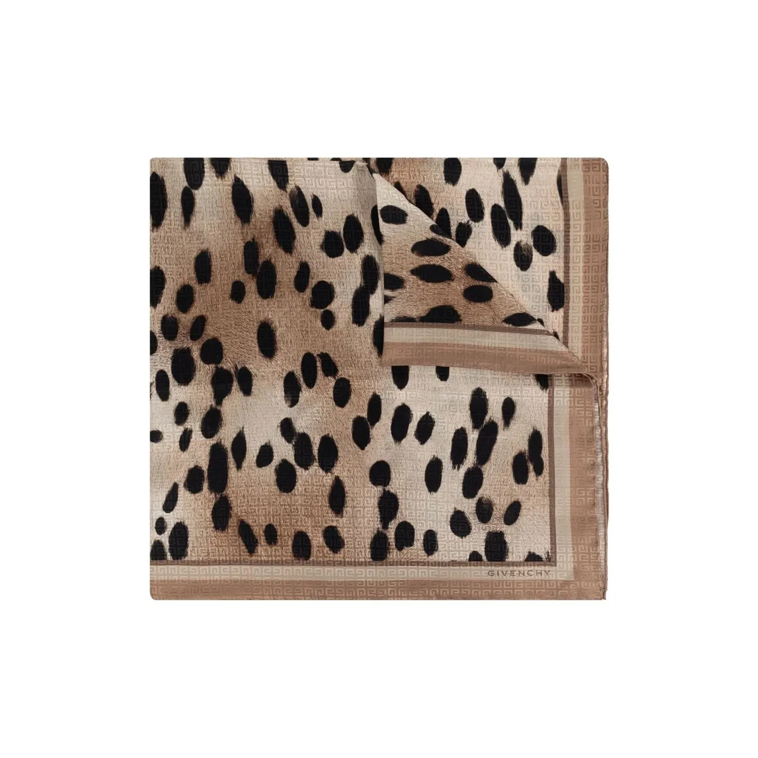 Givenchy Leopard Print Scarf