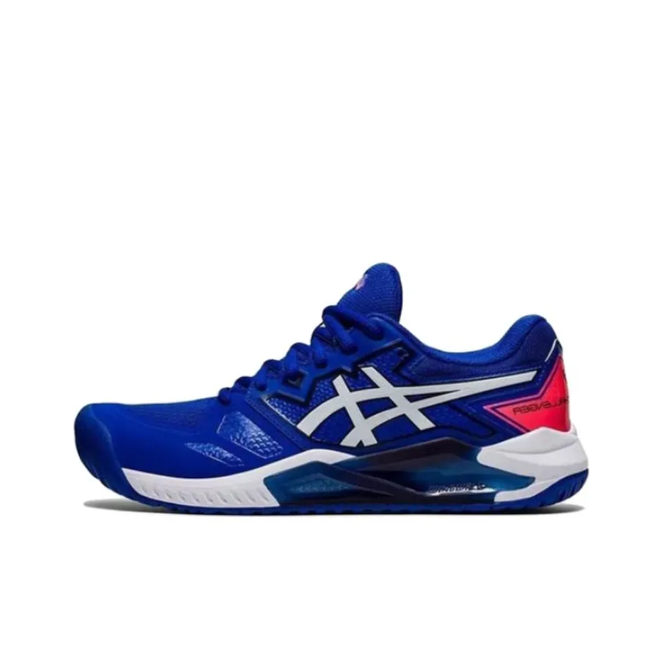 Asics Challenger 13 Low Top Беговые кроссовки Женские Синие Белые