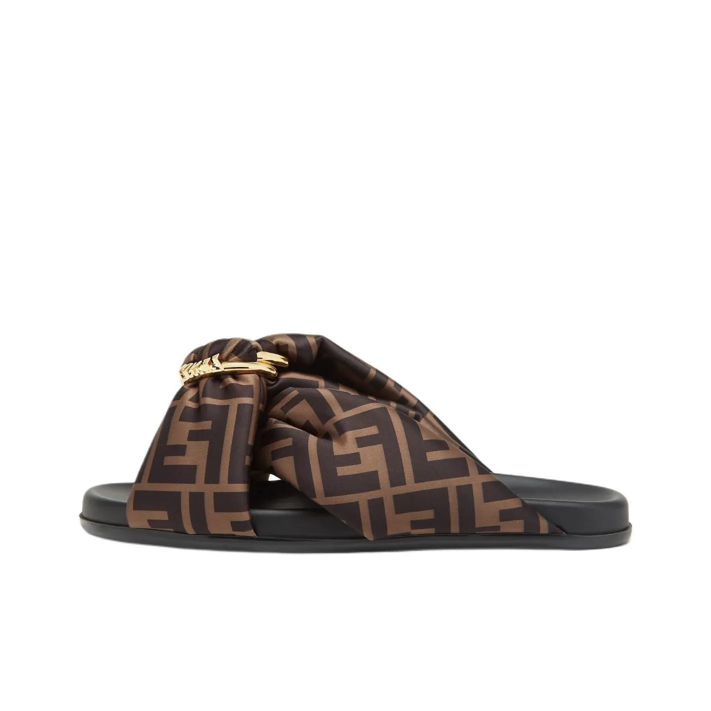 fendi print Monogrammed Slip On Sandals Women's