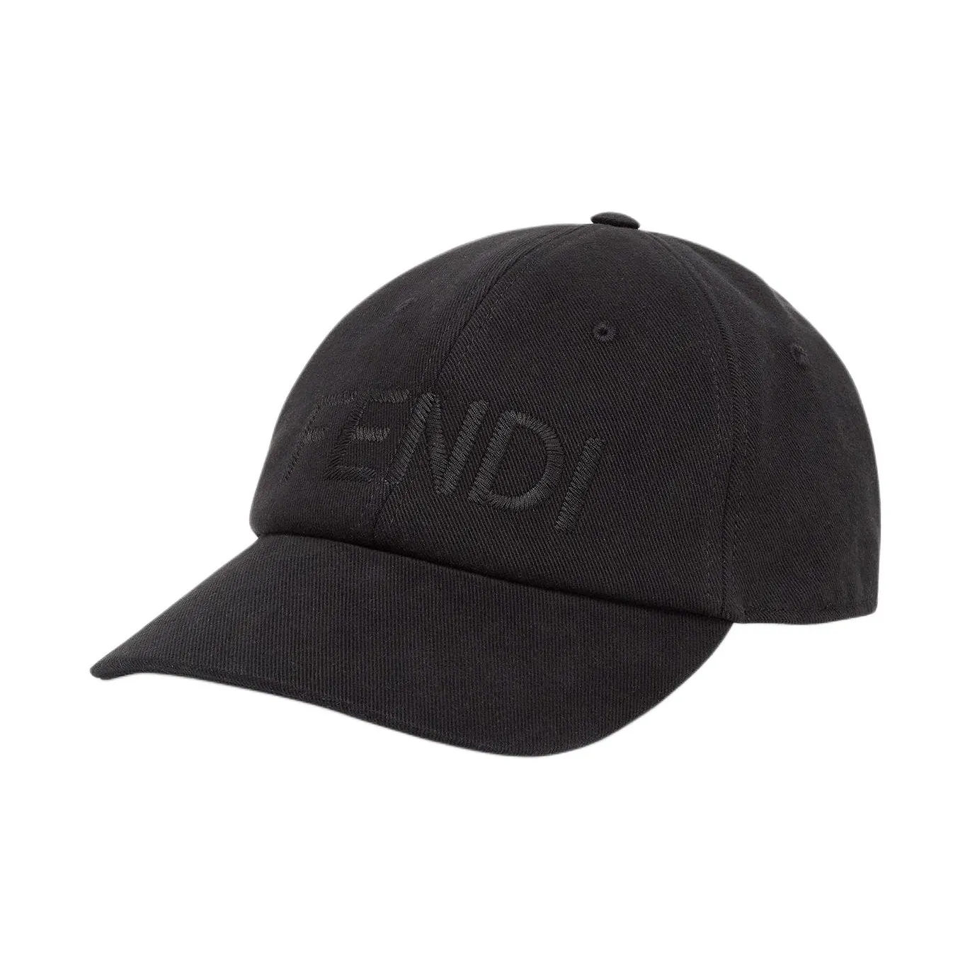 FENDI Logo Embroidered Baseball Cap