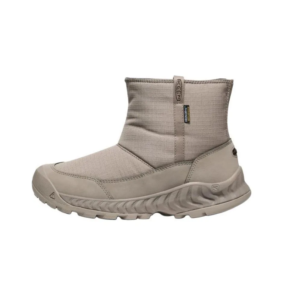 KEEN HOOD NXIS Ankle Boots Women's Light Gray