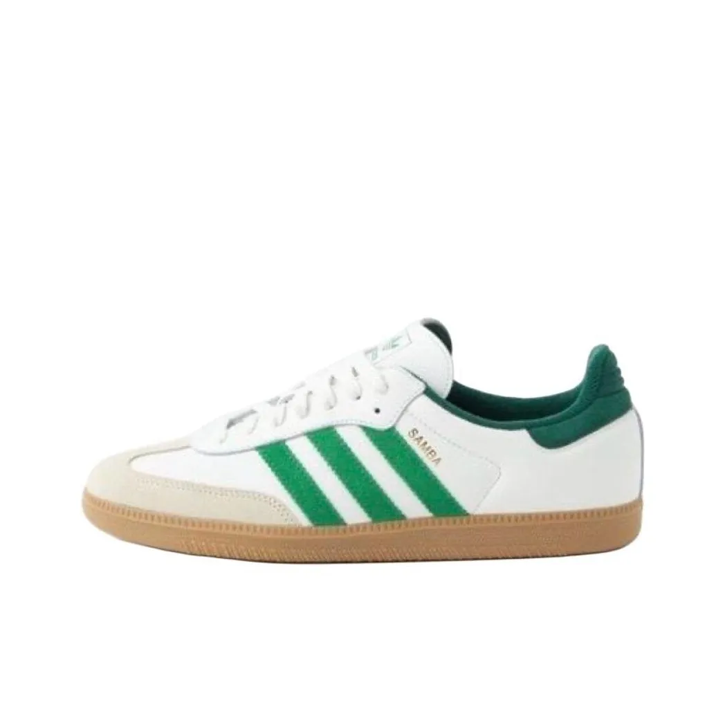 Adidas Samba Og White Green Collegiate Green