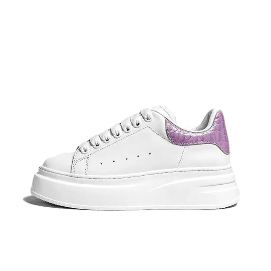 M COUTURE Низкие кроссовки для скейтбординга Женские Белые Розовые