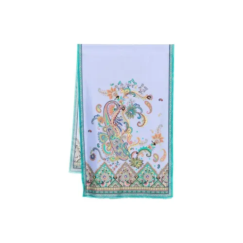 ETRO Шелковые Вязаные Шарфы Женские