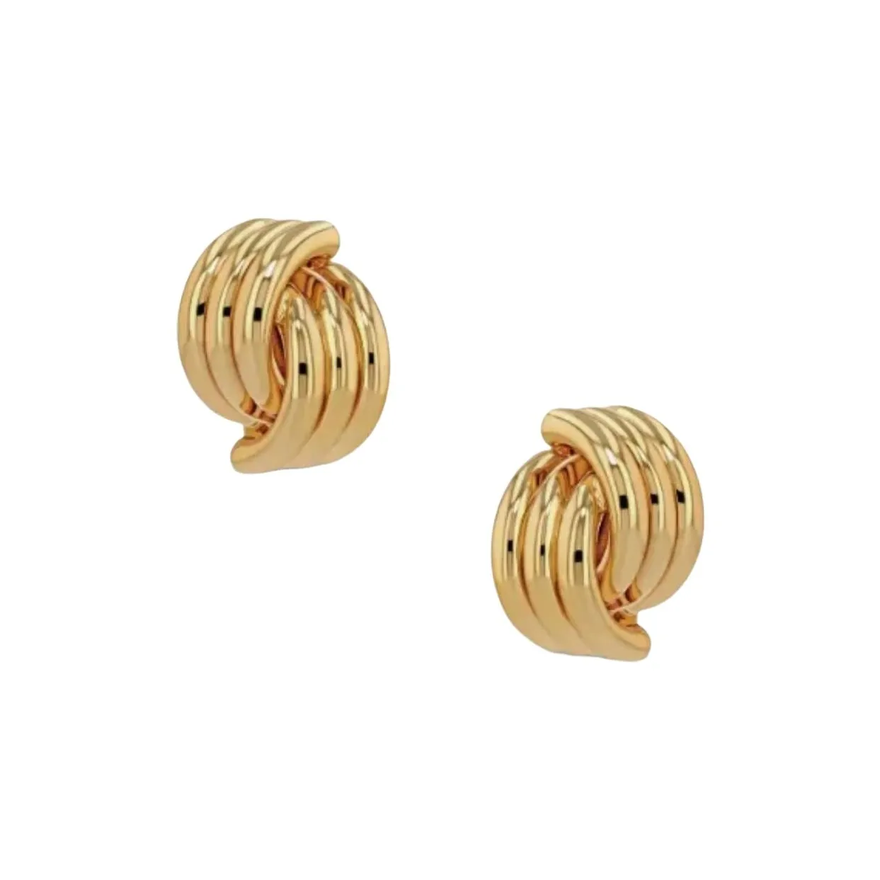 Anine Bing Crossover Earrings