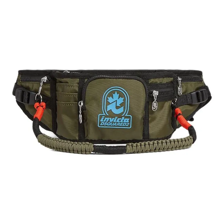 DSQUARED2 X Invicta Logo print Belt Bag