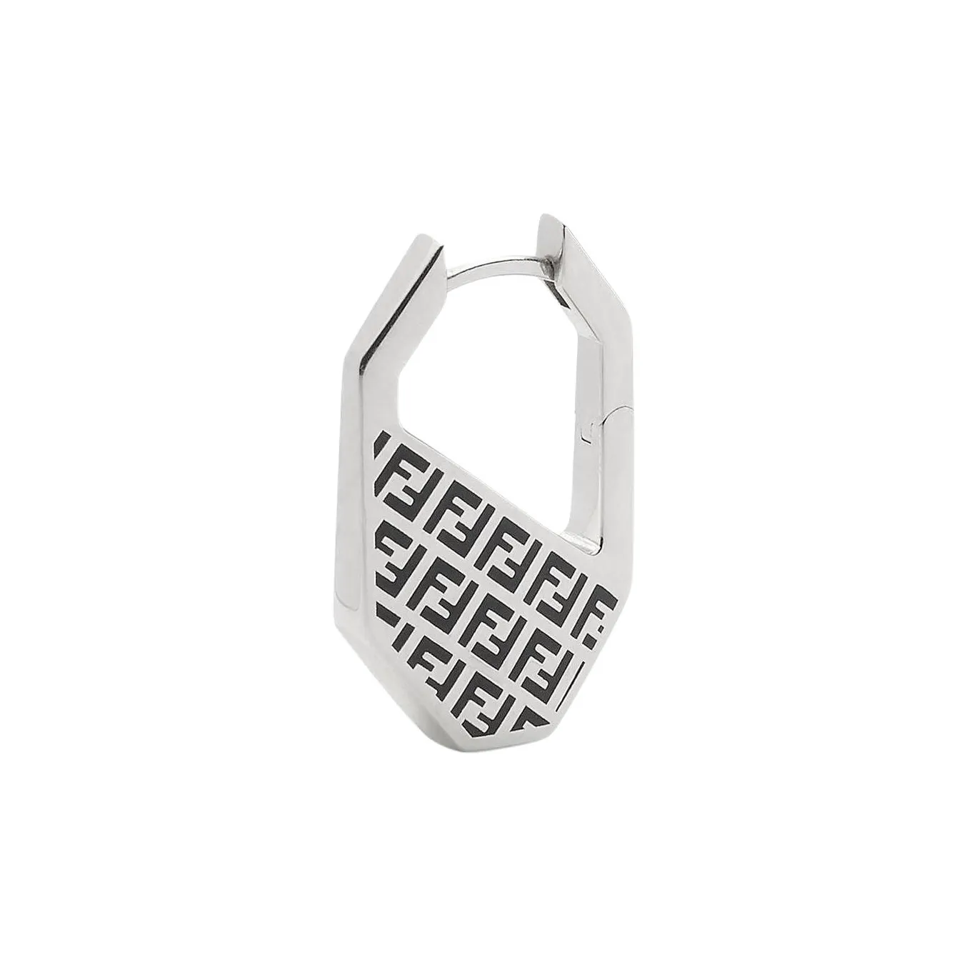 FENDI Hexagon Single Earring