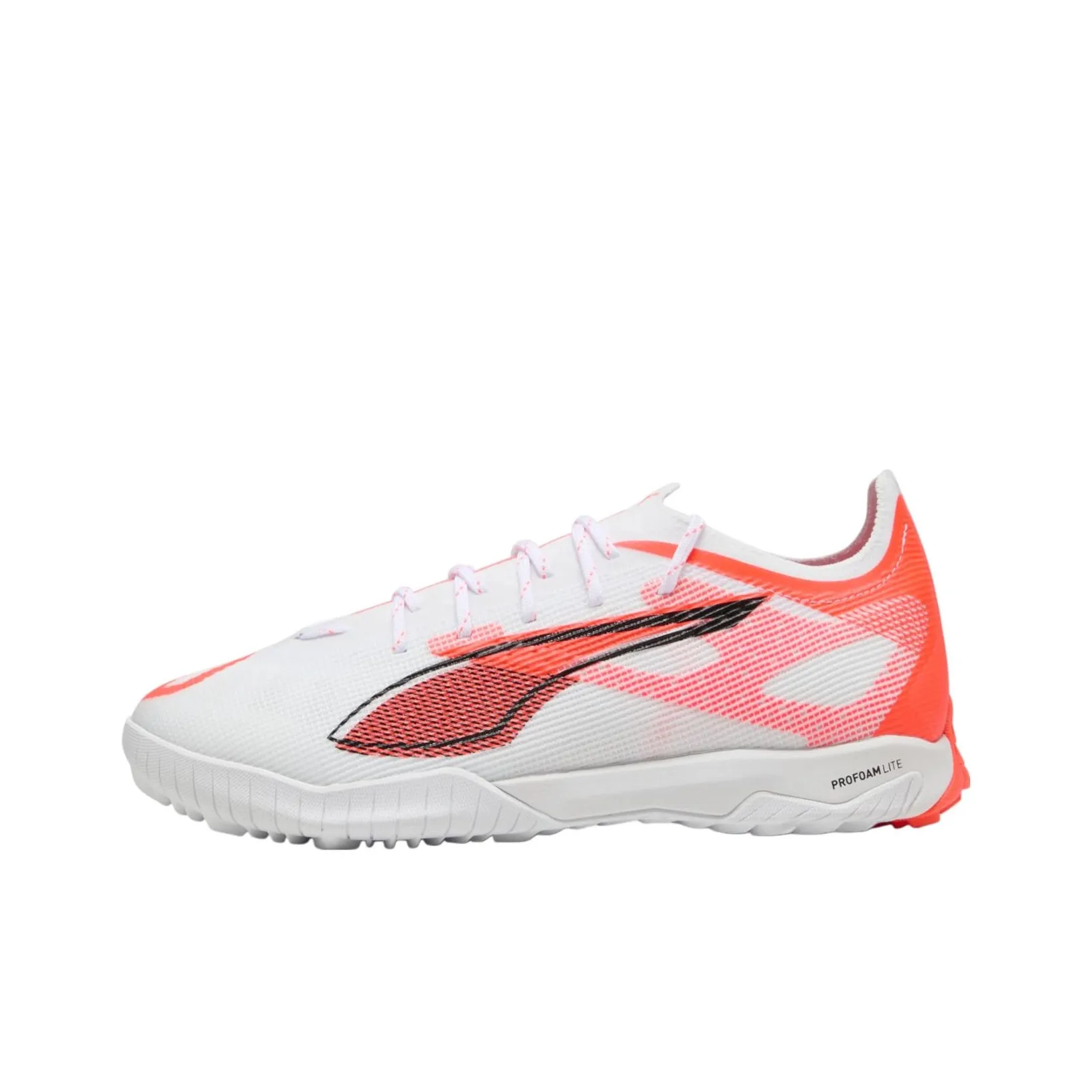 PUMA Ultra 5 Pro Футбольные бутсы Унисекс Белый Оранжевый
