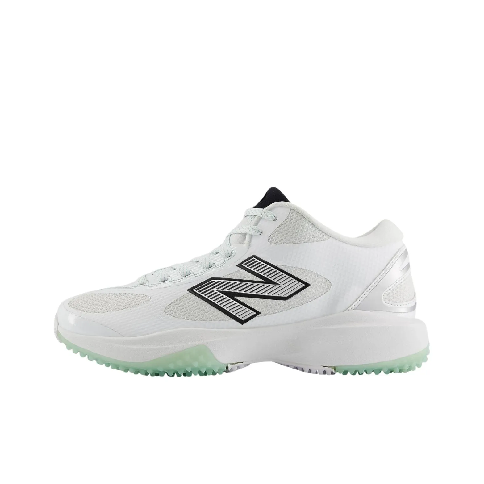 New Balance FreezeLX V5 Turf 'White Black Silver Metallic'