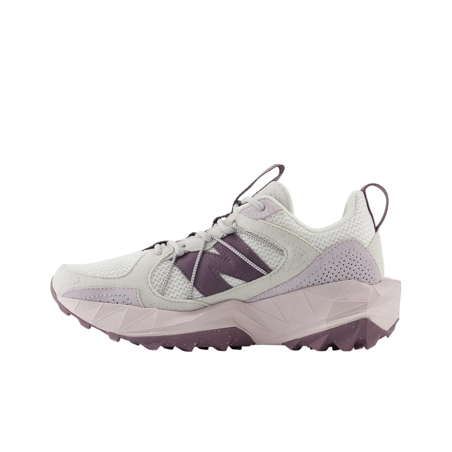 New Balance NB Tektrel Аbrasion-Resistant Низкие Беговые Кроссовки Женские Светло-Серые