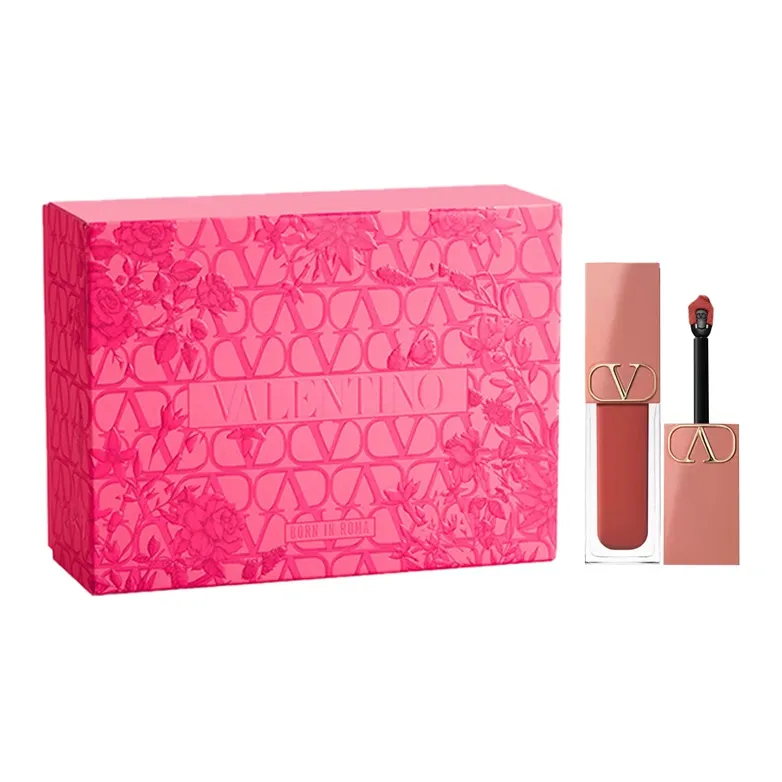 Valentino Naked Tube LIP Крем Коробка LIP GLOSS Мягкий матовый Цвет лица Осветляющий 6,5 мл