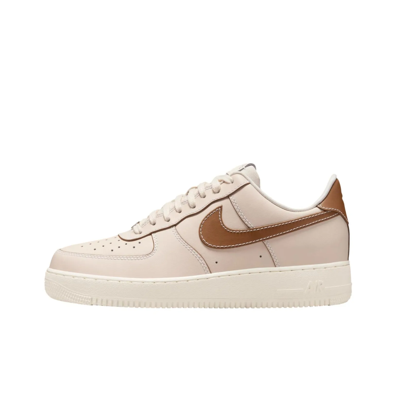 Nike Air Force 1 '07 Pearl White Pale Ivory Sail Light British Tan