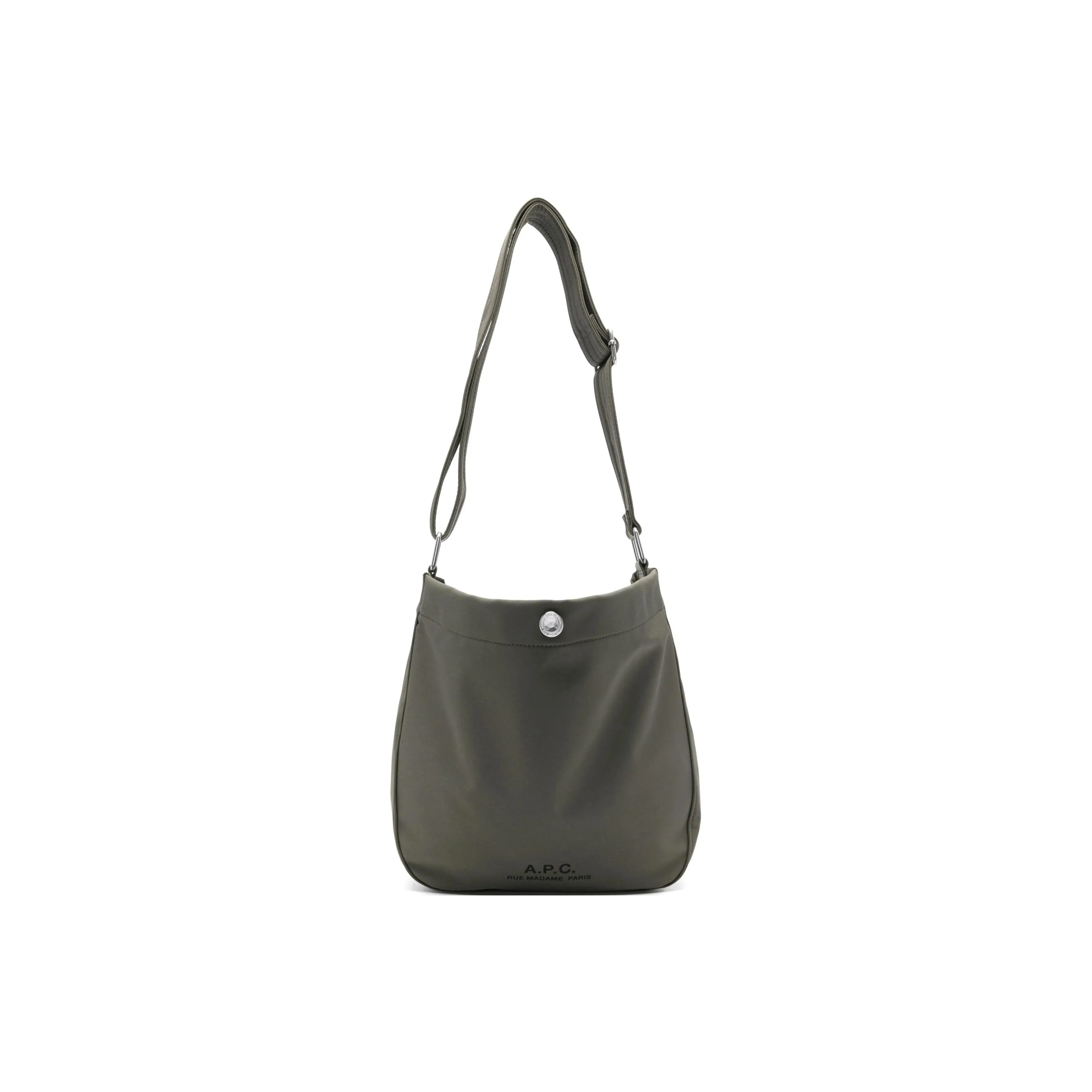 A.P.C Polyester Crossbody Bag Shoulder Bag Small Size Men's Khaki