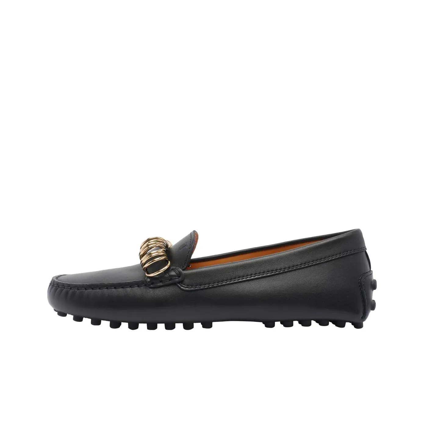 TOD'S Ring Embellished Loafers Women's