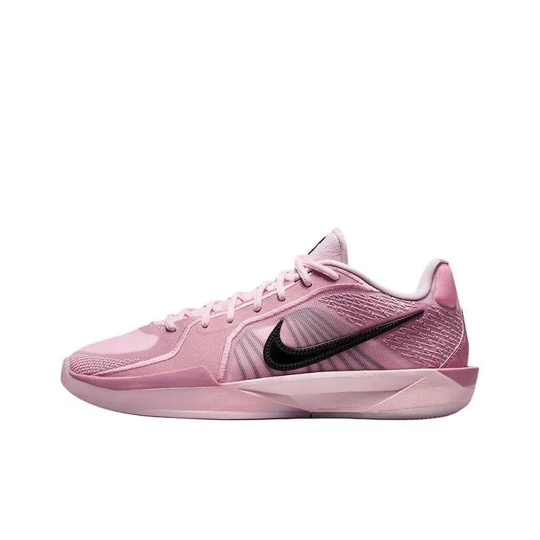 Nike Sabrina 2 Anti Slip Wear Resistant Low Top Basketball Shoes Unisex Pink