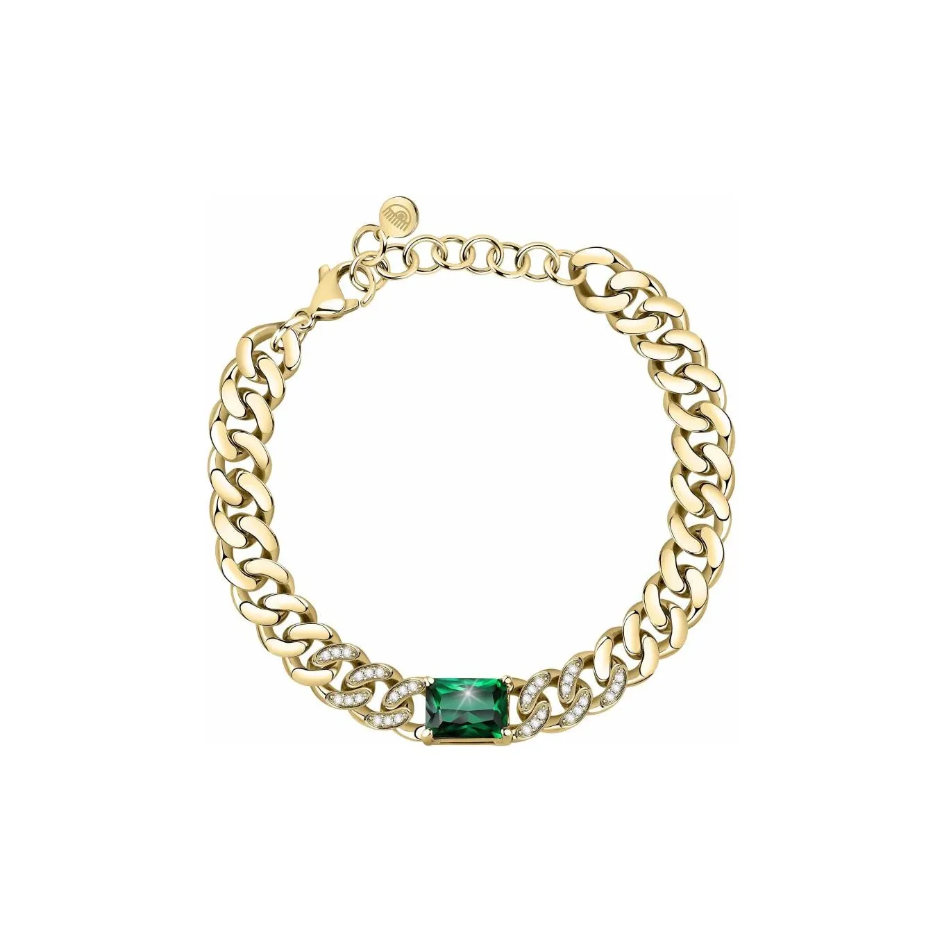 CHIARA FERRAGNI 18K Gold, Gold Plated, Cubic Zirconia Bracelets Women's Gold