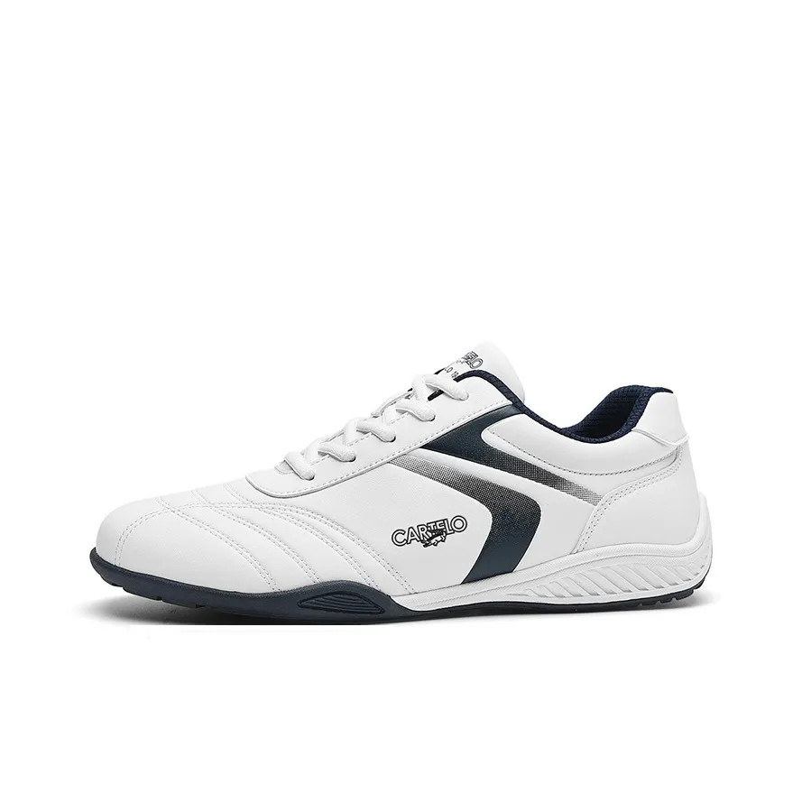 CARTELO Модная Путешественническая Обувь Амортизация Удобная Повседневная Обувь Мужская Синие Белые