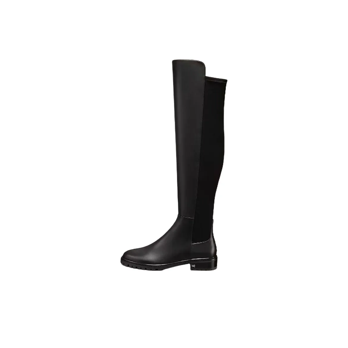 Stuart Weitzman SW Колено Высокие сапоги 4CM Женские Черный