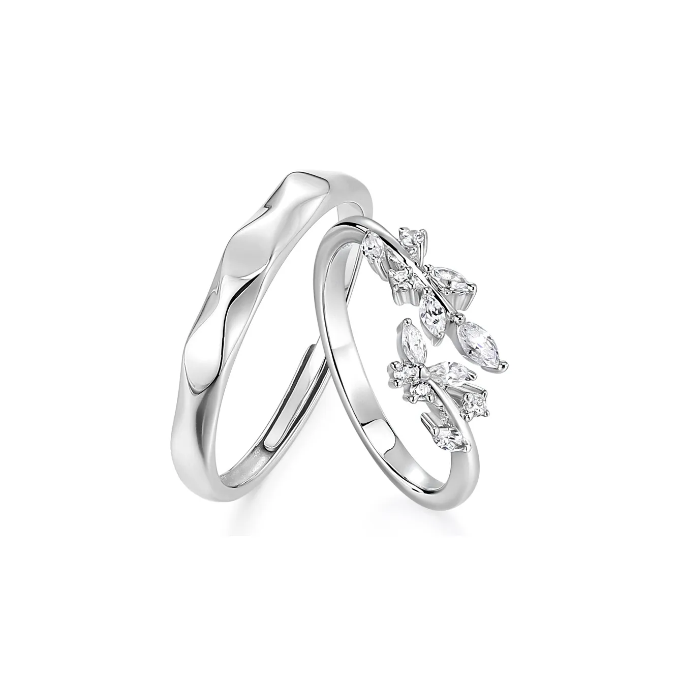 KADER 925 Sterling Silver Rings Unisex
