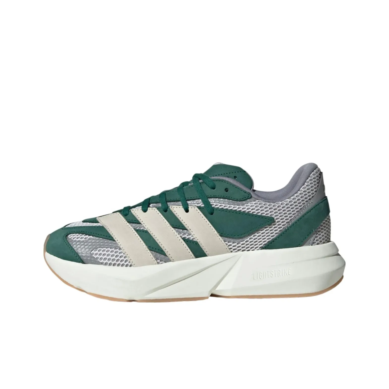 Adidas LIGHTBLAZE Slip-resistant Abrasion-resistant Low Top Casual Men's Green Adidas LIGHTBLAZE Противоскользящий Устойчивый к истиранию Низкий Топ Повседневный Мужской Зеленый