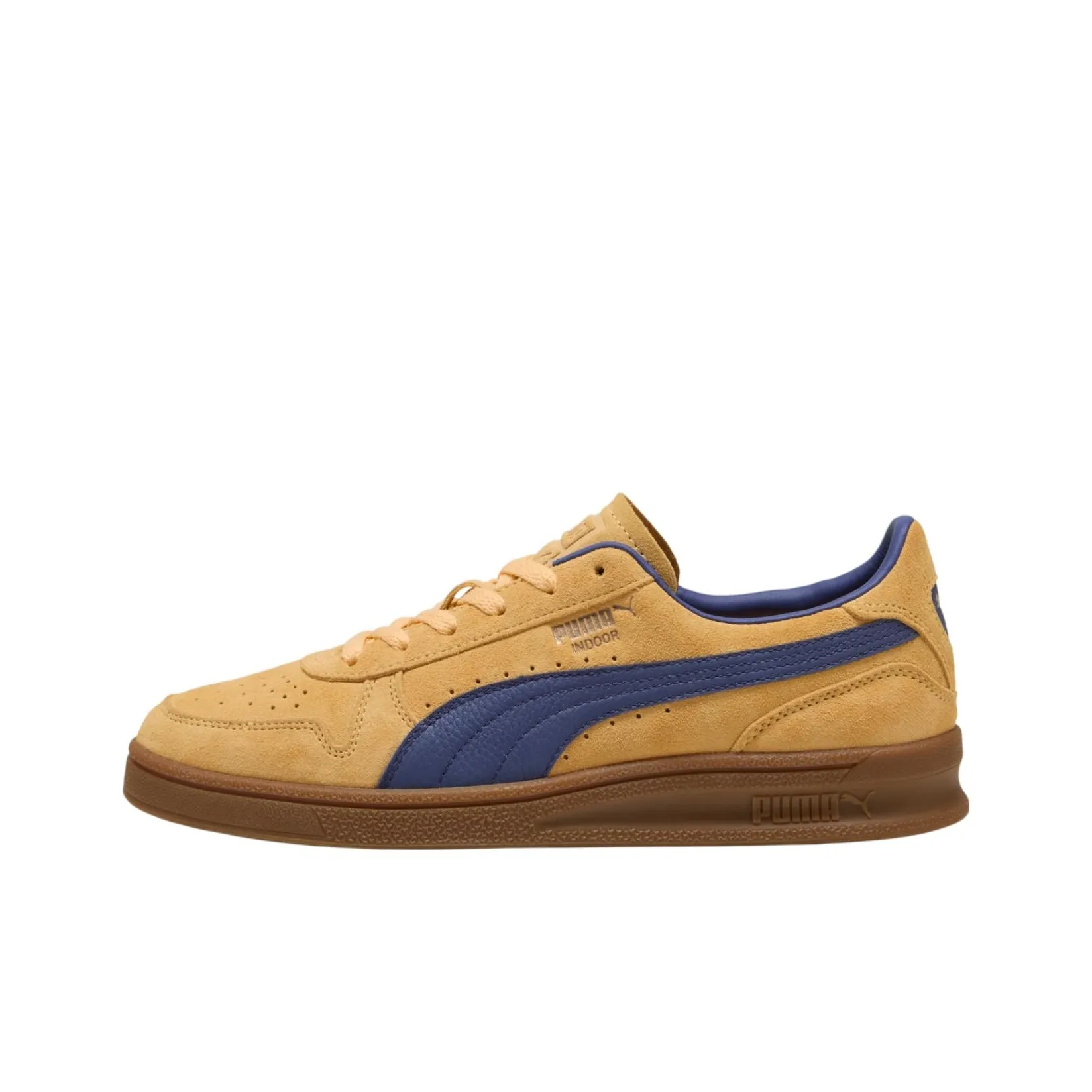 PUMA Indoor Soft Low Top Skateboard Shoes Unisex Tan