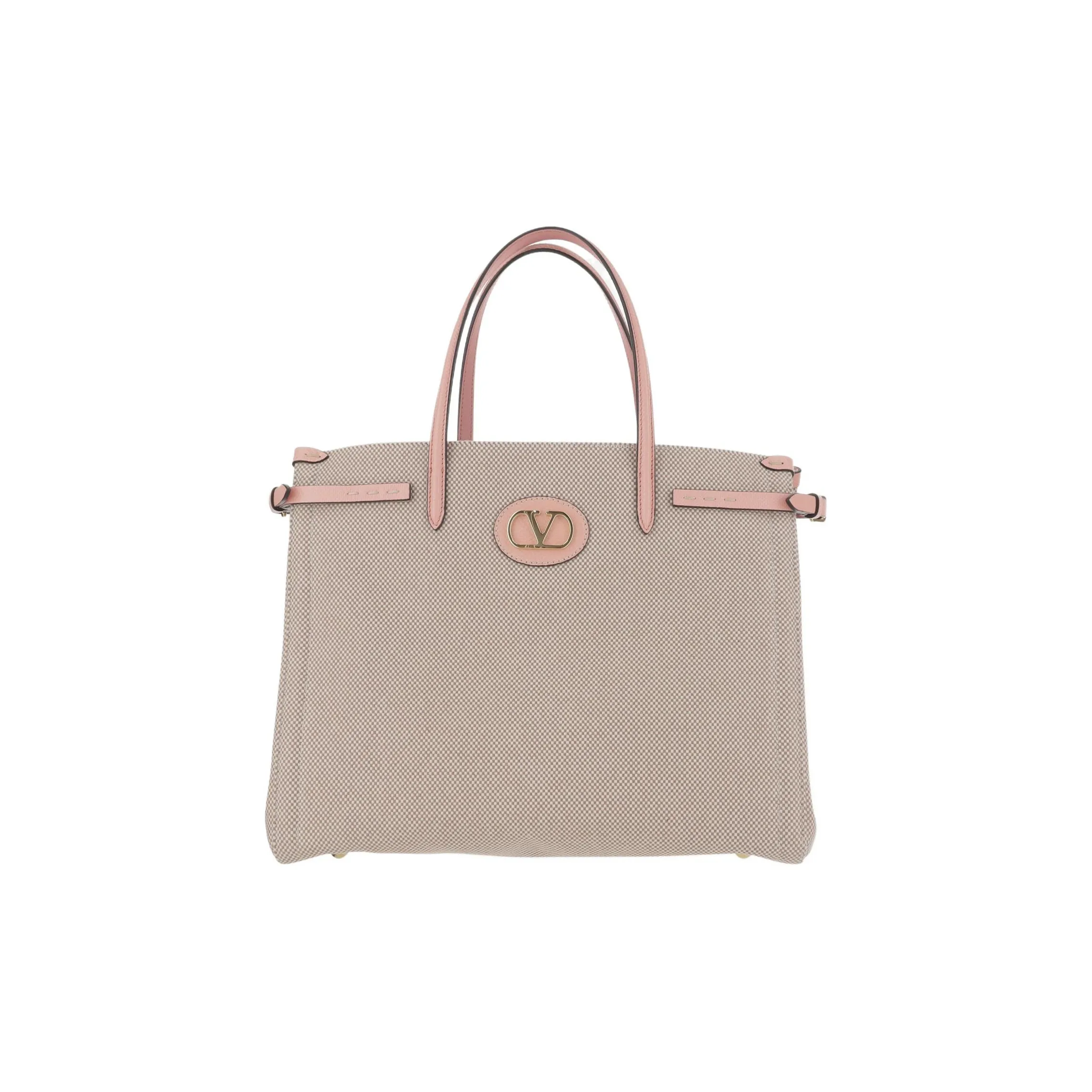 Valentino Antibes Logo Plaque Medium Tote Bag