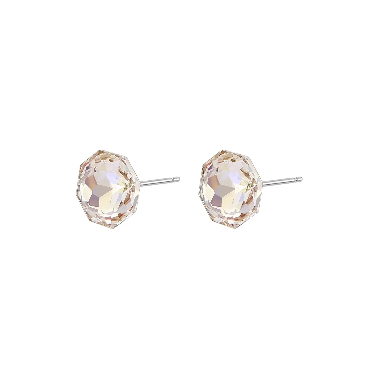 HMZ Titanium Steel Stud Earrings Women's