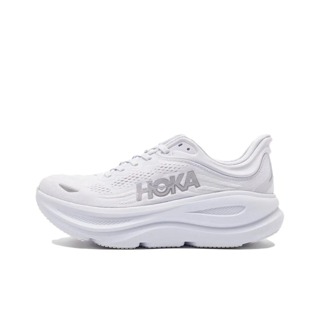 HOKA ONE ONE Bondi 9 Устойчивый к истиранию Дышащий Поддерживающий Низкий Топ Обувь для Беговых Дистанций Женская Светло-фиолетовая