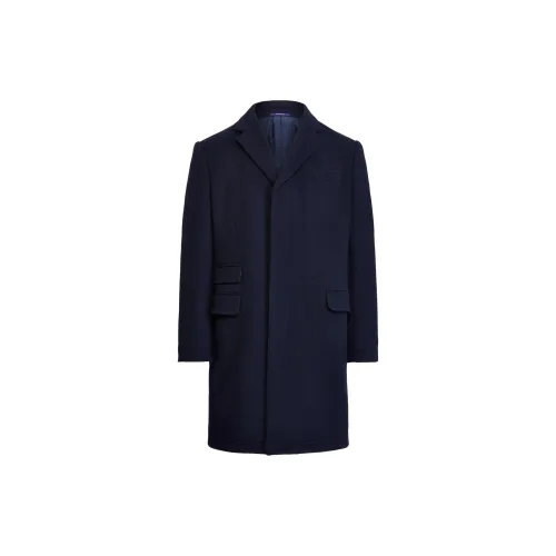 Ralph Lauren Purple Label Морской синий Мужское Пальто