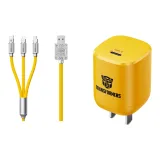 TF-A03 <브랜드_1>e for Three+옐로우[범블비]USB-A 포트