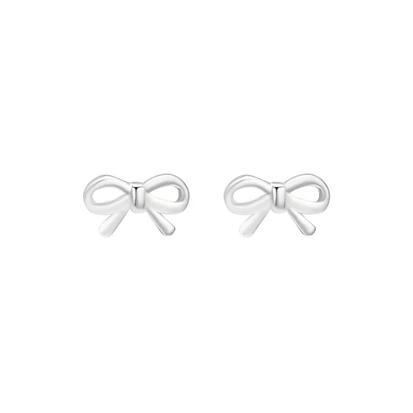 LIPSW 999 Fine Silver Stud Earrings Women's