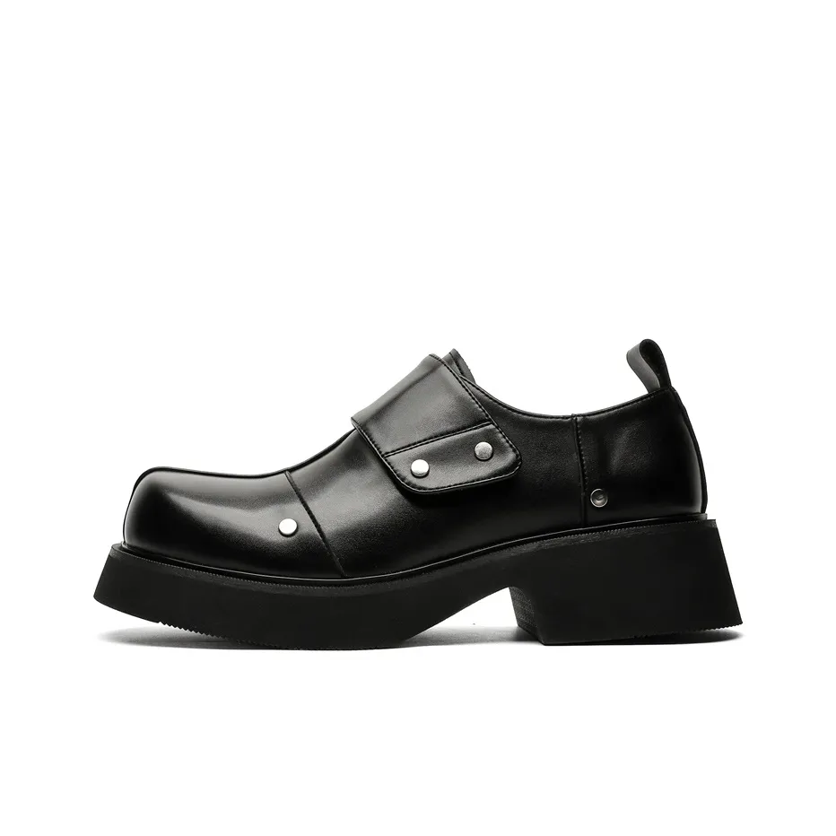 Fire Flying Fish Anti Slip Wear Resistant Low Top Casual Shoes Men's Black