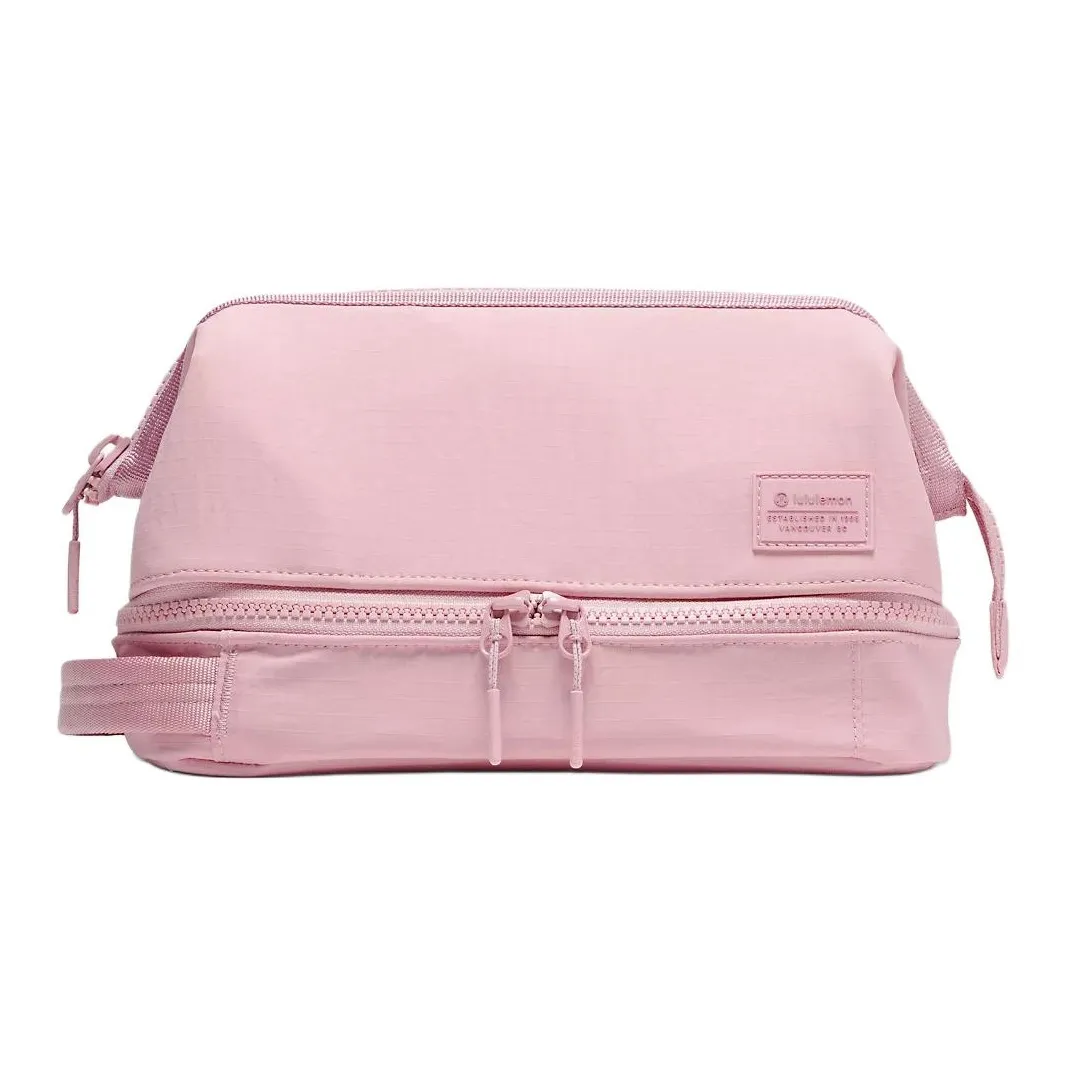 lululemon Полиэстер Путешествие Сумка для хранения Женская Розовая