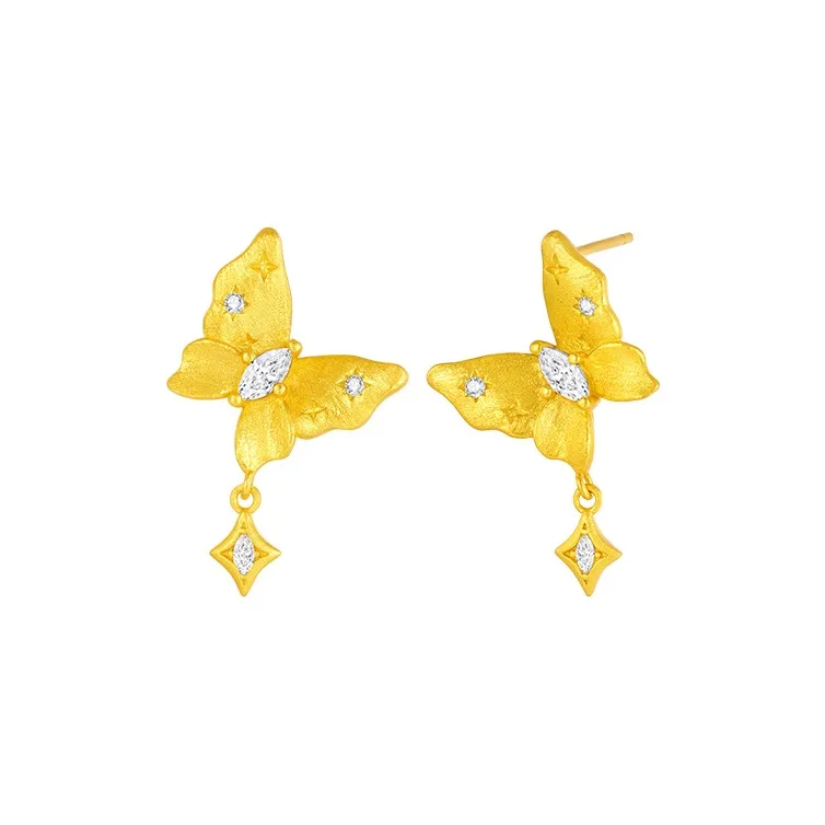 DESIGN CIRCLES S925 Silver Stud Earrings Women's
