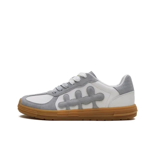 SHOOT BRAND Кроссовки для скейтбординга Low Top Серый Белый Унисекс
