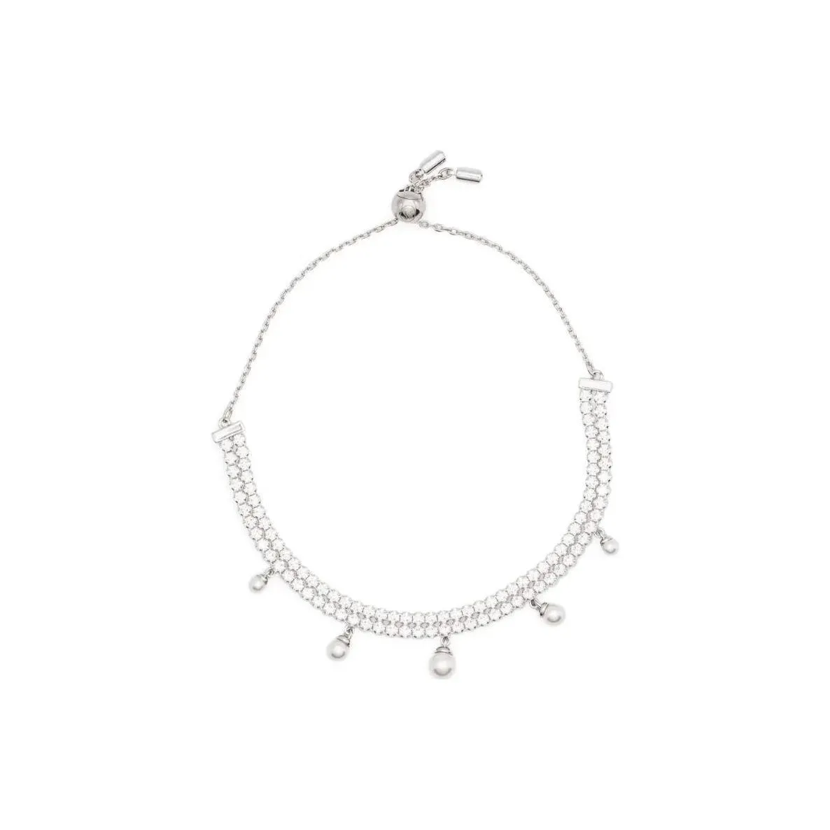 Golden Kite S925 Silver Artificial Pearl Bracelets Womens