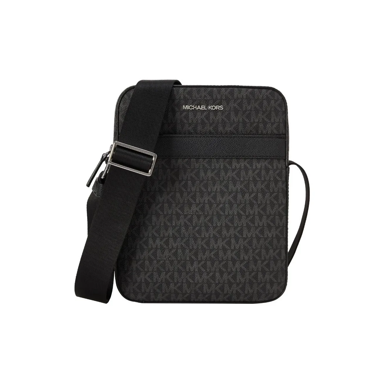 MICHAEL KORS MK Cooper Artificial Leather Shoulder Bag, Crossbody Bag Men's Black