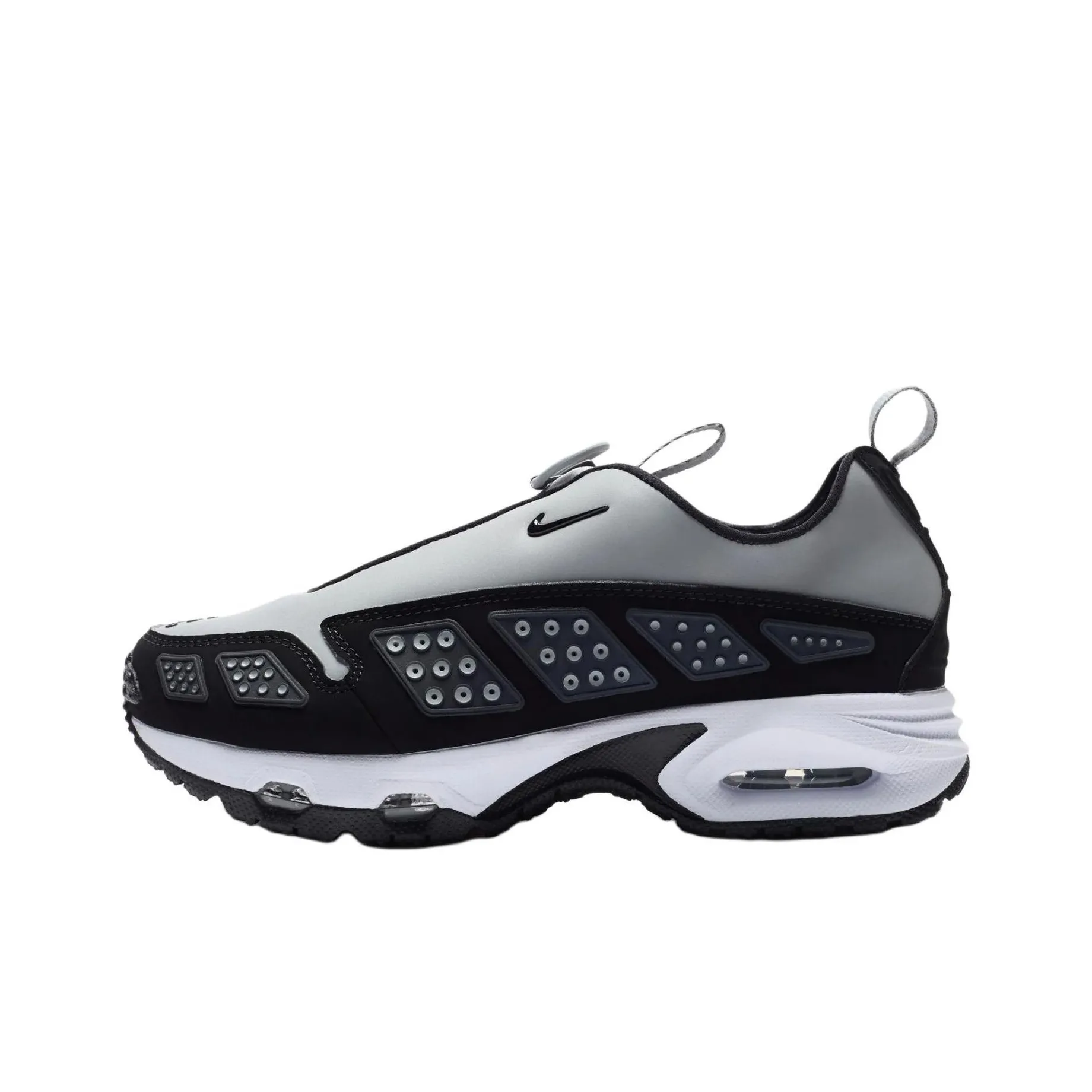Nike Air Max Sunder Low Топ Кэжуал Женские Серебристый Черный