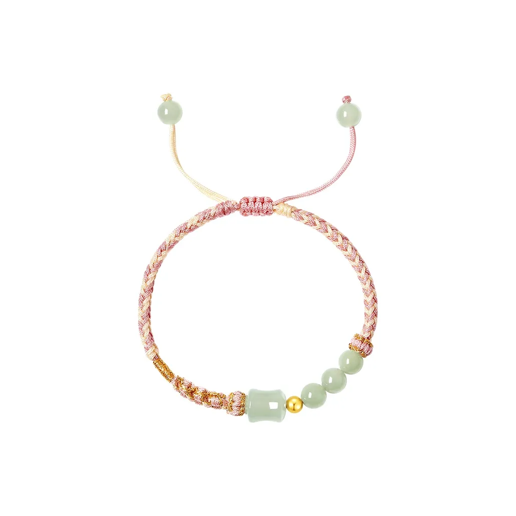 CHOW TAI SENG Bracelets Green Jade Women's