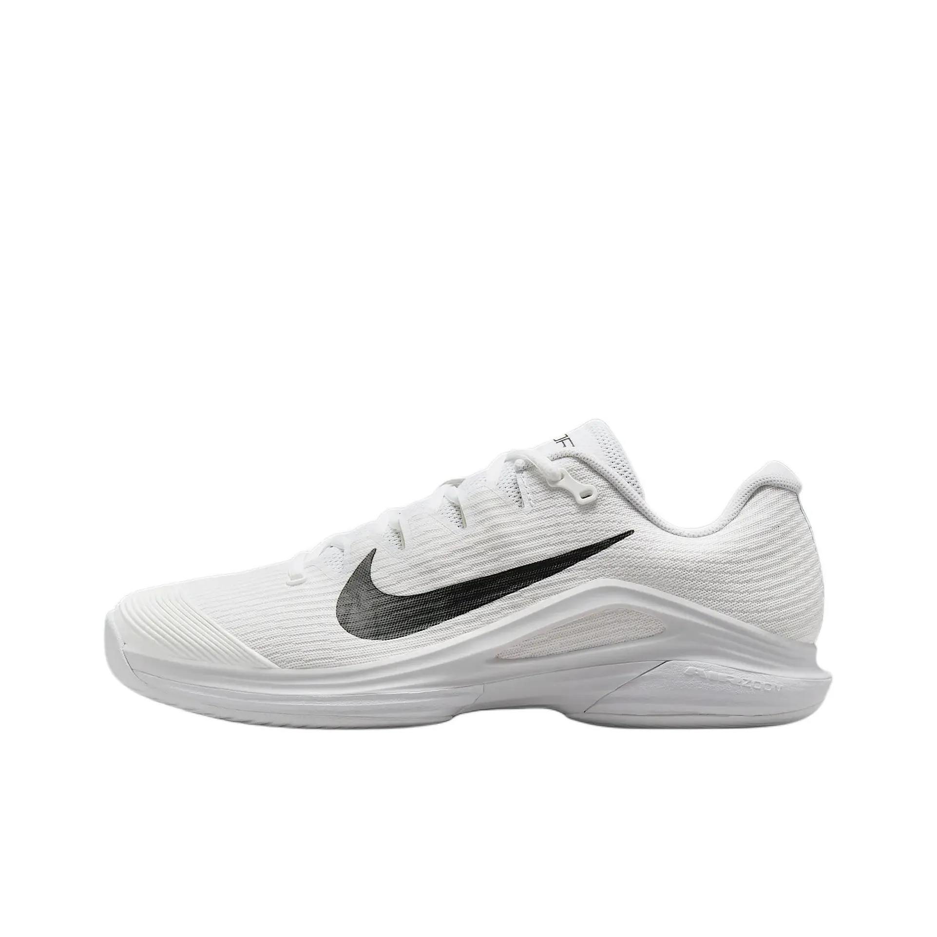 Nike Vapor 12 Амортизация Поддержка Низкий Топ Теннисные Кроссовки Мужские Белый Черный