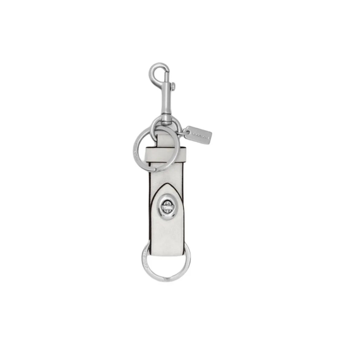 COACH Coated Canvas Bag Accessory White