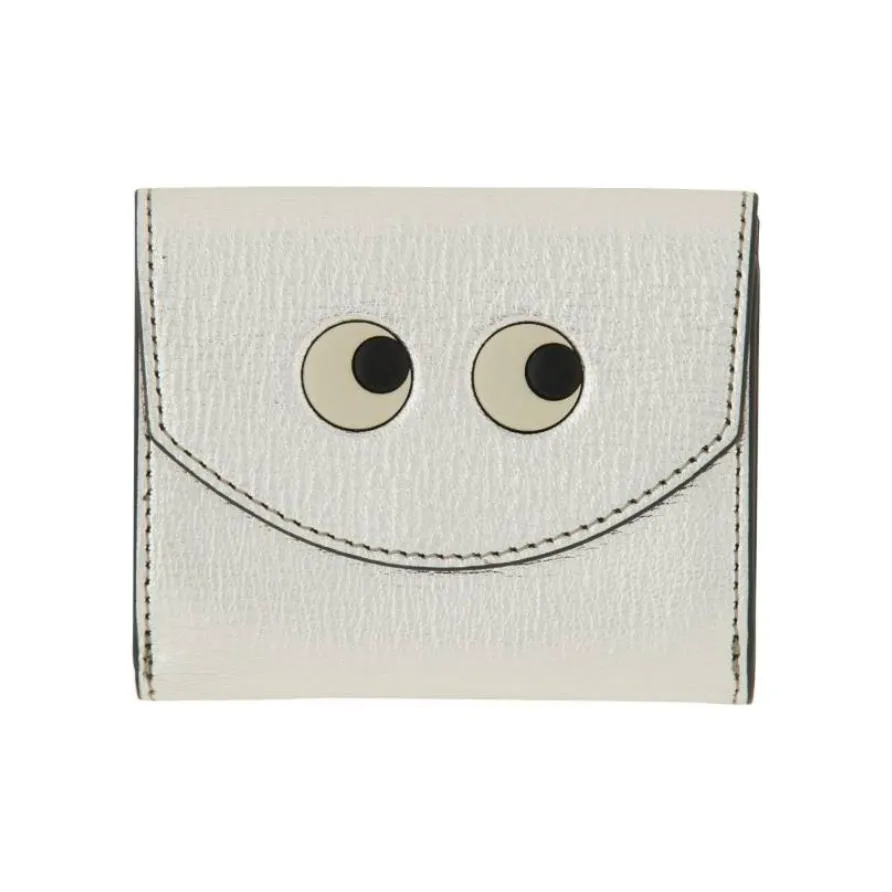 Anya Hindmarch Eyes Mini Trifold Zip Wallet