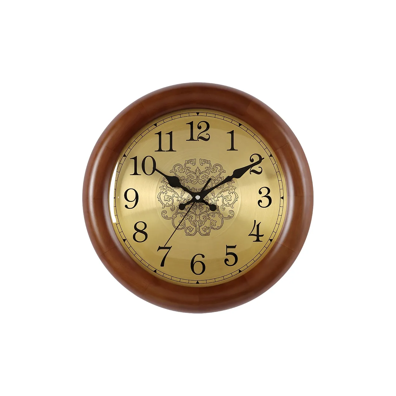 HENSE Кварцевый механизм массивная древесина настенный часы унисекс белый циферблат модель HW18